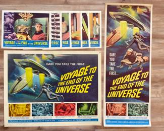 RARE Original “Voyage To The End Of The Universe” Movie Posters +