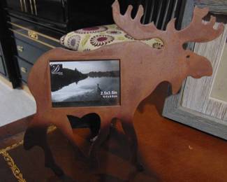 Moose picture frame