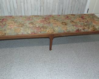 Danish modern  very long bench