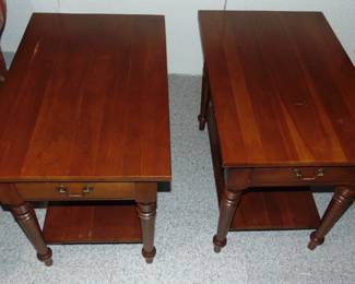 Willett  solid cherry end tables