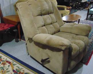 Large brown recliner