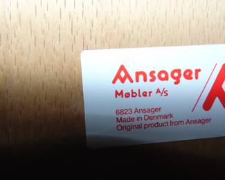 brand of the danish modern teak drop leaf table