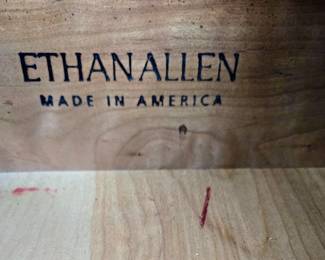 Ethan Allen Wood Coffee Table