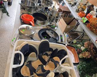 Assorted Ladies Shoes, Size 8