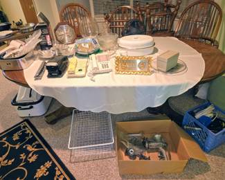 Kitchen Items, Glassware, Dishes, Pot & Pans