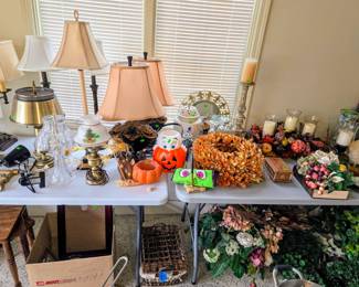 Lamps & Lighting and Holiday Decor