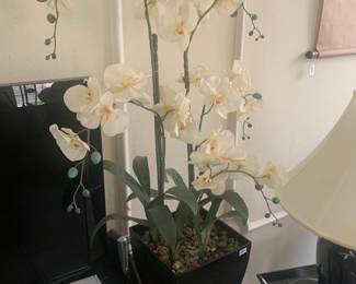 
Artificial plants and orchids 🌱