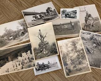 1940's Mesa Verde black and white pictures