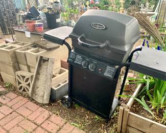 BBQ and Cinder Blocks