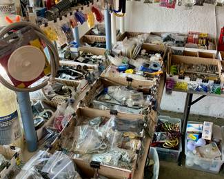 Garage hammer-screwdrivers-electrical. ALL GARAGE items imaginable. All types of power tools not pictured. Craftsman Tool Cabinet