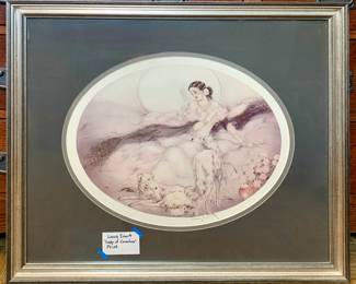 Lady of Camilias Louis iCart print framed