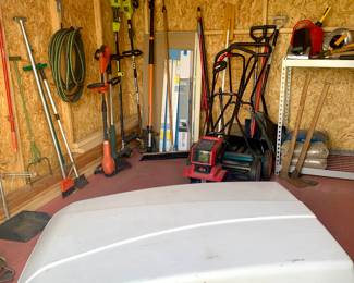 Auto Rack. Lawn mowers