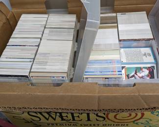 LOADED box of mixed sports cards