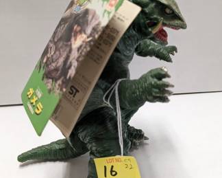 Bandai Gamera Figure with tags