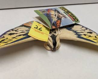 Bandai Godzilla / Rainbow Mothra with tags