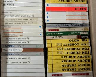 Super 8 Films with boxes