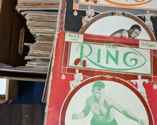 Vintage Boxing Mags