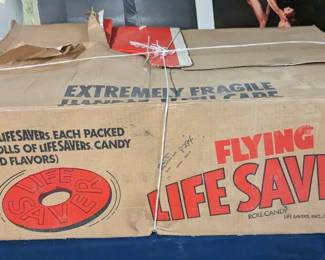 Sealed Case of Vintage Lifesaver Frisbees