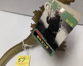 Bandai G-15 First Godzilla with tags