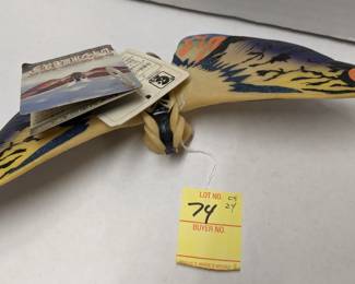 Bandai 2001 Fire Mothra Figure with tags