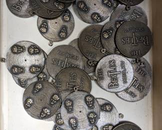 Beatles Metal Charms