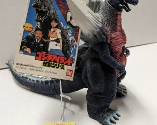 1998 Bandai Space Godzilla with Tags