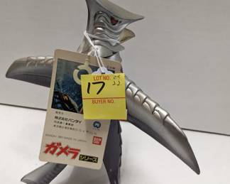 1991 Bandai Zigra Figure with tags