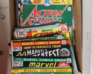 Marvel & DC Vintage Comic Books