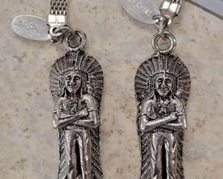 Vintage Oklahoma Cherokee keychains