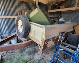 Ford truck rear end trailer