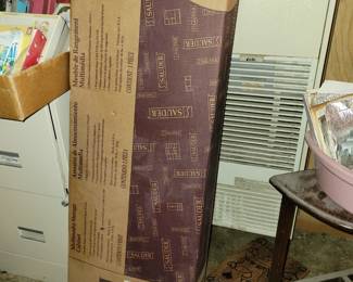 Sauder cabinet in the box