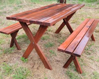 Picnic table set