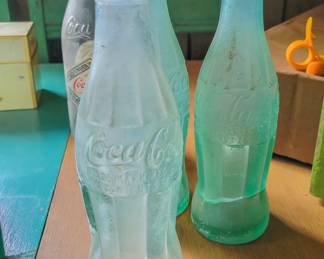 Vintage New Braunfels Bottling Coca Cola bottles