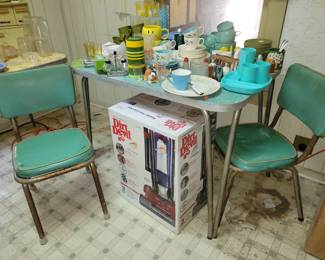 Dining table with chairs