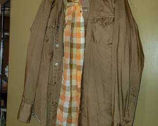 Pearl snap shirts (about 15)