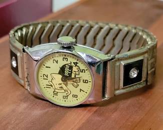 Vintage (working) Toppie the elephant wrist watch