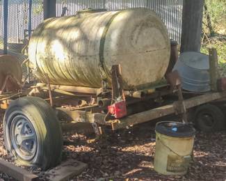 Sprayer trailer