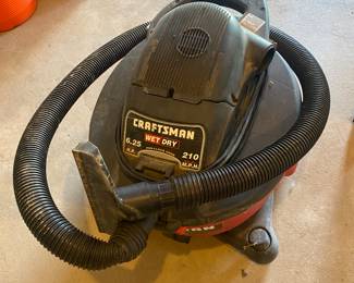 6.25 hp wet/dry vac