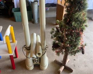 boot dryer, med Christmas tree