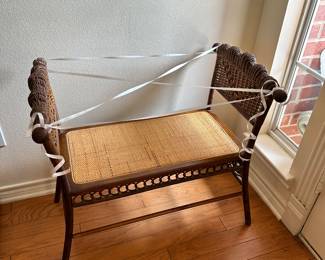 An Antique Keywood Wakefield Bench.