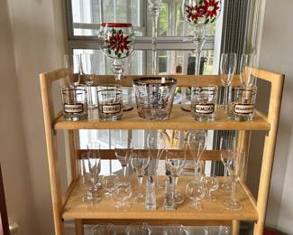 Various Stem and other glassware