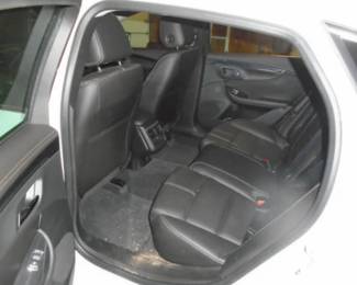 16 CHEVY IMPALA BACKSEAT
