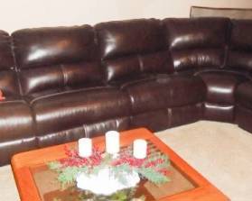 LEATHER SOFA