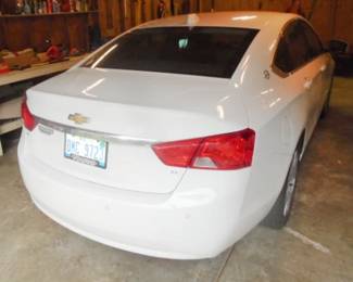16 CHEVY IMPALA REAR
