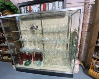 Lots of nice display cabinets available.