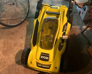 Cordless  Ryobi Lawn mower