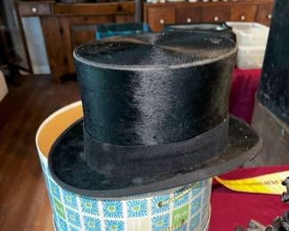 Mohair Top Hat