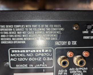 MARANTZ DP870U