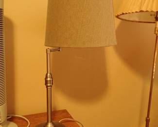 Swing arm lamp