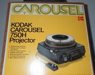 Kodak carousel 750h projector